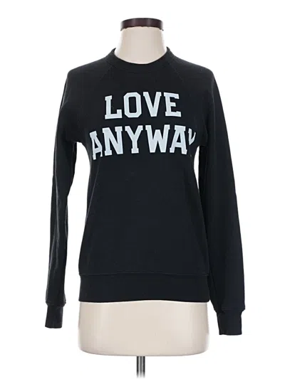 Pre-owned Assorted Brands Sweatshirt In Black