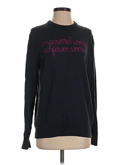 Pre-owned Assorted Brands Sweatshirt In Black