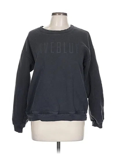 Pre-owned Assorted Brands Sweatshirt In Black