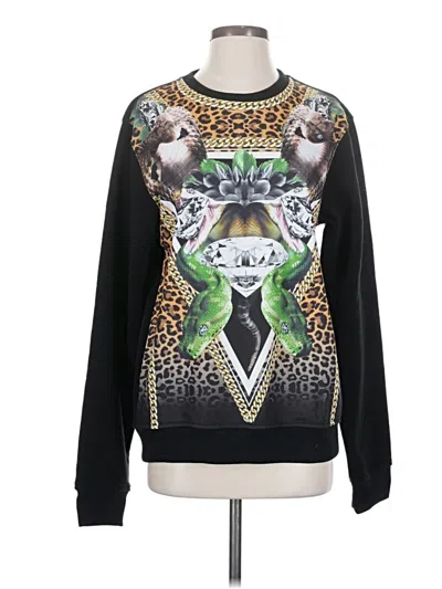 Pre-owned Assorted Brands Sweatshirt In Black