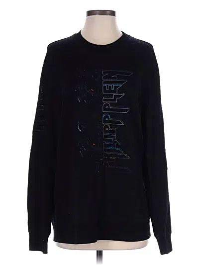 Pre-owned Assorted Brands Sweatshirt In Black