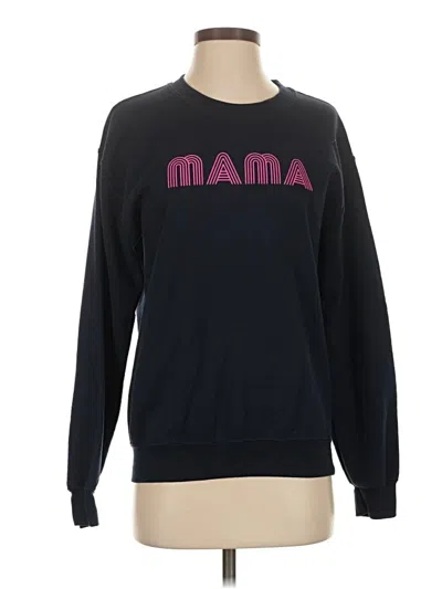 Pre-owned Assorted Brands Sweatshirt In Black