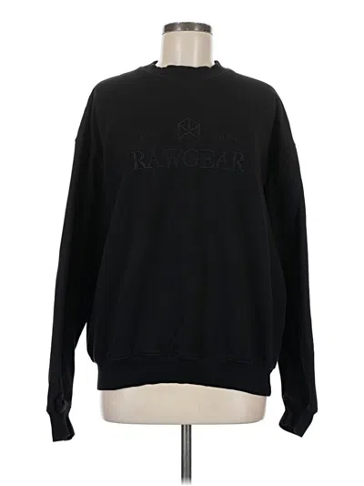 Pre-owned Assorted Brands Sweatshirt In Black
