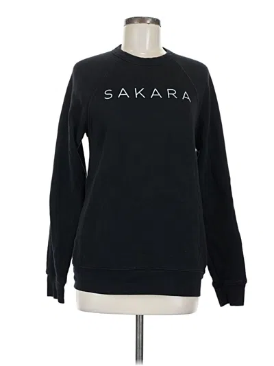 Pre-owned Assorted Brands Sweatshirt In Black