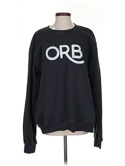 Pre-owned Assorted Brands Sweatshirt In Black