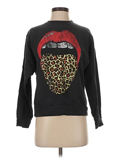 Pre-owned Assorted Brands Sweatshirt In Black