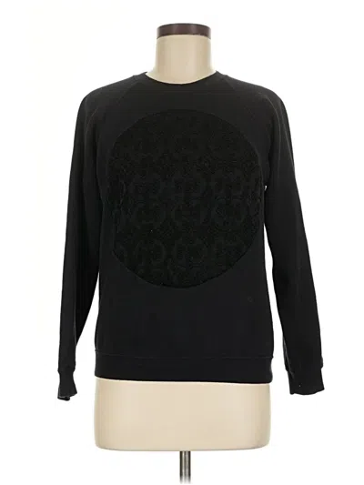 Pre-owned Assorted Brands Sweatshirt In Black