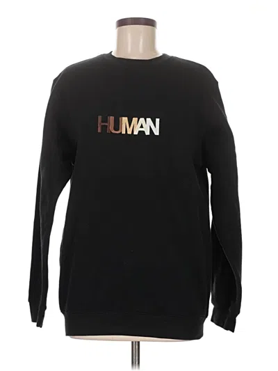 Pre-owned Assorted Brands Sweatshirt In Black