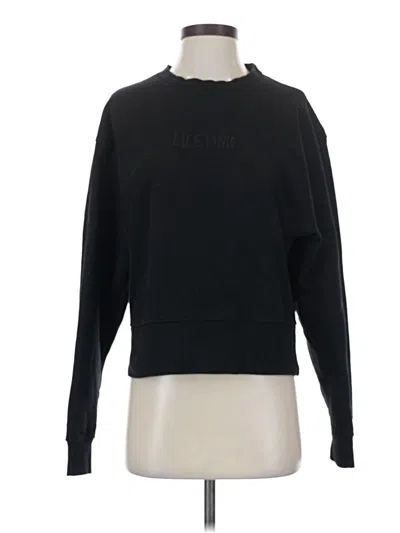 Pre-owned Assorted Brands Sweatshirt In Black