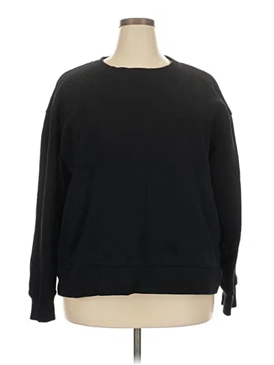 Pre-owned Assorted Brands Sweatshirt In Black