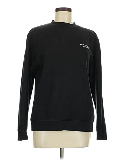 Pre-owned Assorted Brands Sweatshirt In Black