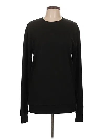 Pre-owned Assorted Brands Sweatshirt In Black