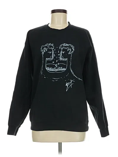 Pre-owned Assorted Brands Sweatshirt In Black