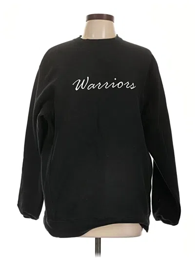 Pre-owned Assorted Brands Sweatshirt In Black