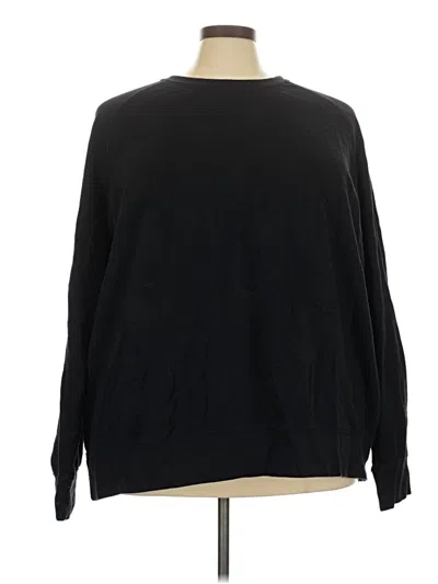 Pre-owned Assorted Brands Sweatshirt In Black