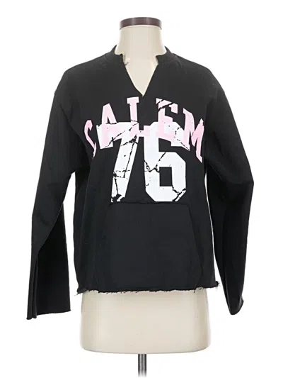 Pre-owned Assorted Brands Sweatshirt In Black