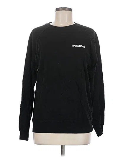Pre-owned Assorted Brands Sweatshirt In Black
