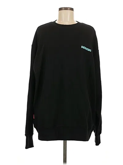 Pre-owned Assorted Brands Sweatshirt In Black