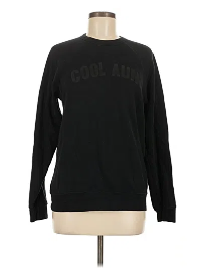 Pre-owned Assorted Brands Sweatshirt In Black