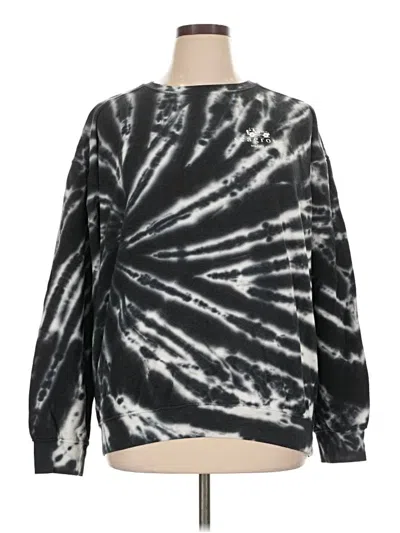 Pre-owned Assorted Brands Sweatshirt In Black