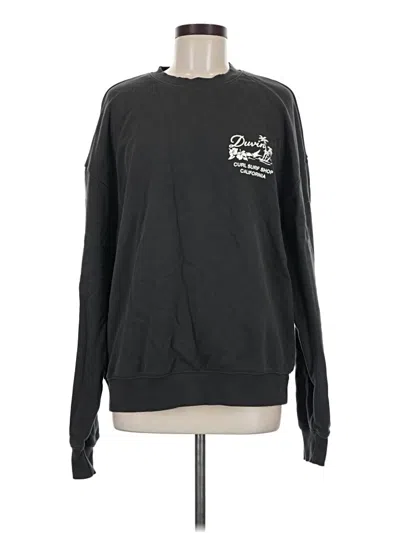 Pre-owned Assorted Brands Sweatshirt In Black