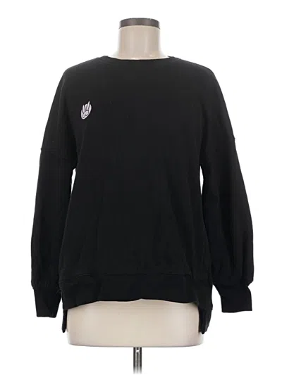 Pre-owned Assorted Brands Sweatshirt In Black