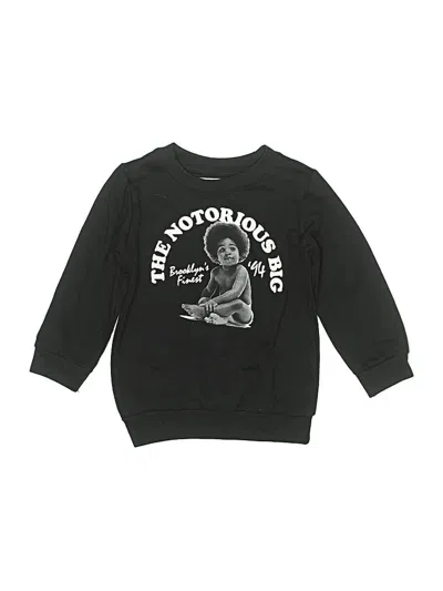 Pre-owned Assorted Brands Kids' Sweatshirt In Black