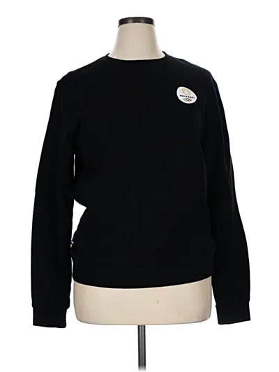 Pre-owned Assorted Brands Sweatshirt In Black