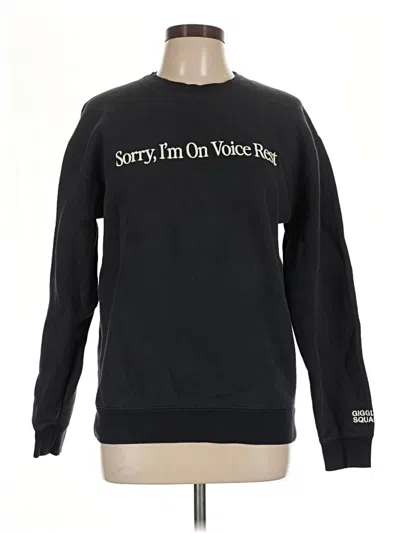 Pre-owned Assorted Brands Sweatshirt In Black