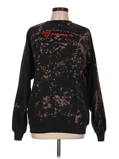 Pre-owned Assorted Brands Sweatshirt In Black