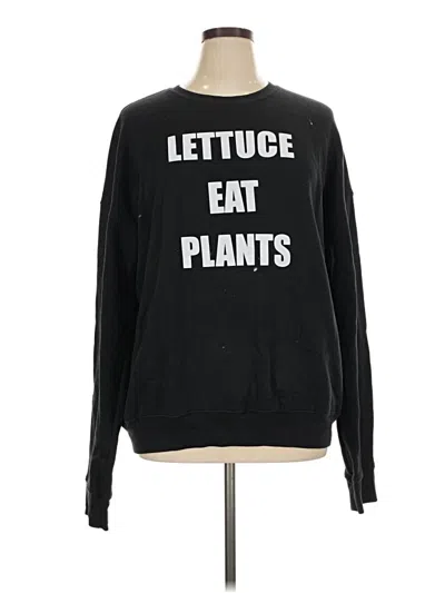 Pre-owned Assorted Brands Sweatshirt In Black