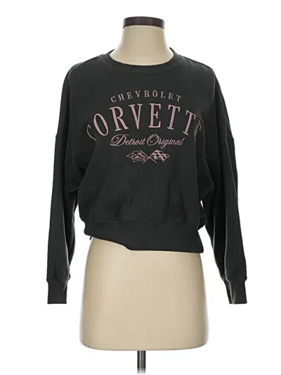 Pre-owned Assorted Brands Sweatshirt In Black