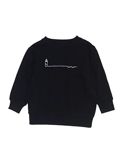 Pre-owned Assorted Brands Kids' Sweatshirt In Black