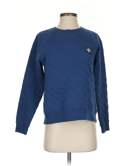 Pre-owned Assorted Brands Sweatshirt In Blue