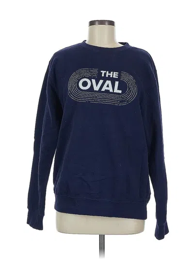 Pre-owned Assorted Brands Sweatshirt In Blue