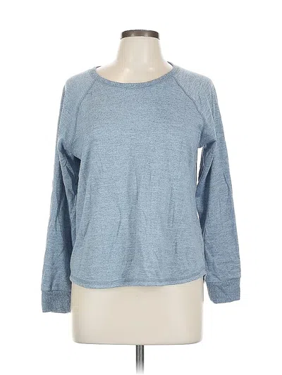 Pre-owned Assorted Brands Sweatshirt In Blue