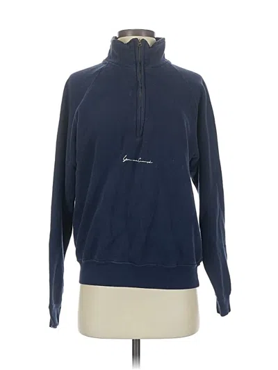 Pre-owned Assorted Brands Sweatshirt In Blue