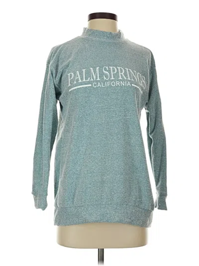 Pre-owned Assorted Brands Sweatshirt In Blue