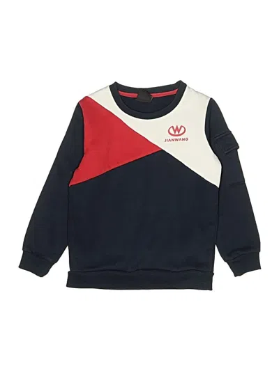 Pre-owned Assorted Brands Kids' Sweatshirt In Blue