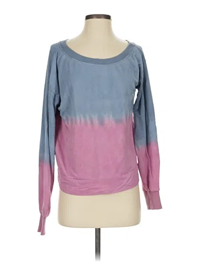 Pre-owned Assorted Brands Sweatshirt In Blue