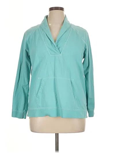 Pre-owned Assorted Brands Sweatshirt In Blue