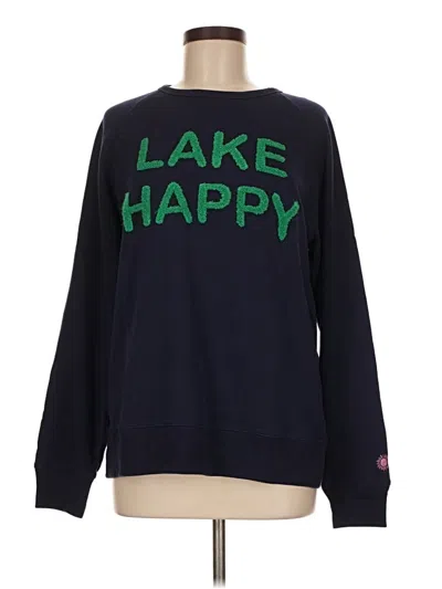 Pre-owned Assorted Brands Sweatshirt In Blue