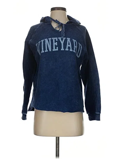 Pre-owned Assorted Brands Sweatshirt In Blue