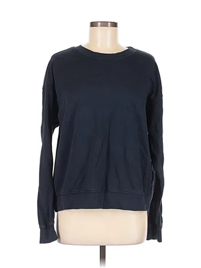 Pre-owned Assorted Brands Sweatshirt In Blue