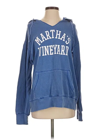 Pre-owned Assorted Brands Sweatshirt In Blue