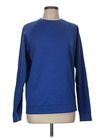 Pre-owned Assorted Brands Sweatshirt In Blue