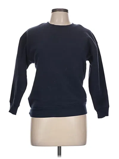 Pre-owned Assorted Brands Sweatshirt In Blue
