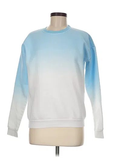 Pre-owned Assorted Brands Sweatshirt In Blue