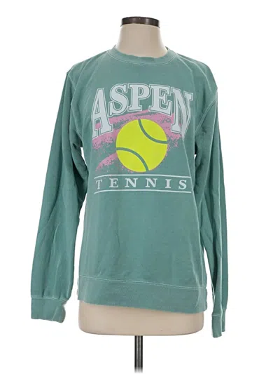 Pre-owned Assorted Brands Sweatshirt In Blue