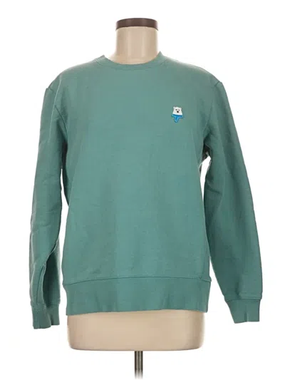 Pre-owned Assorted Brands Sweatshirt In Blue